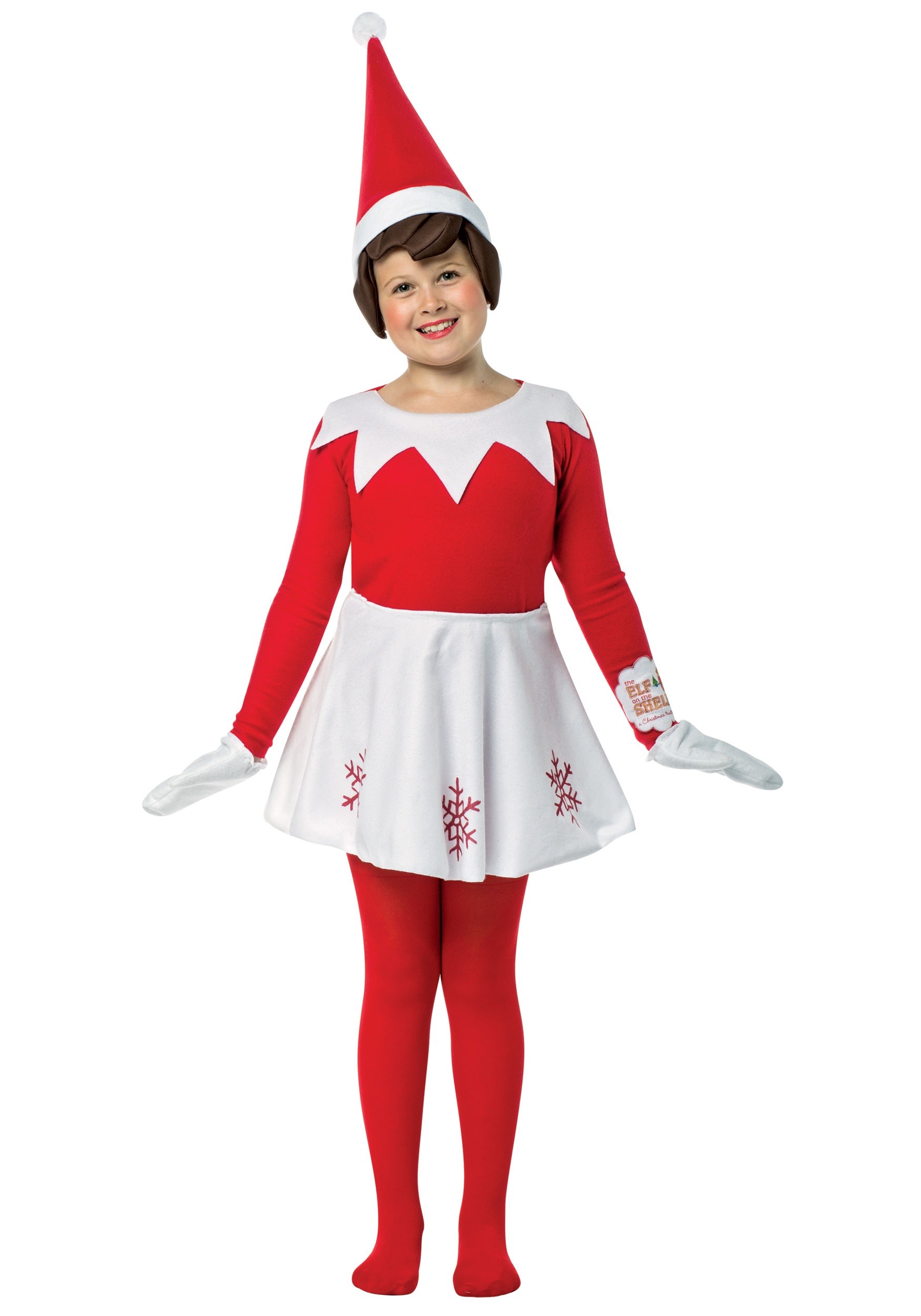 Elf On The Shelf Girls Costume 