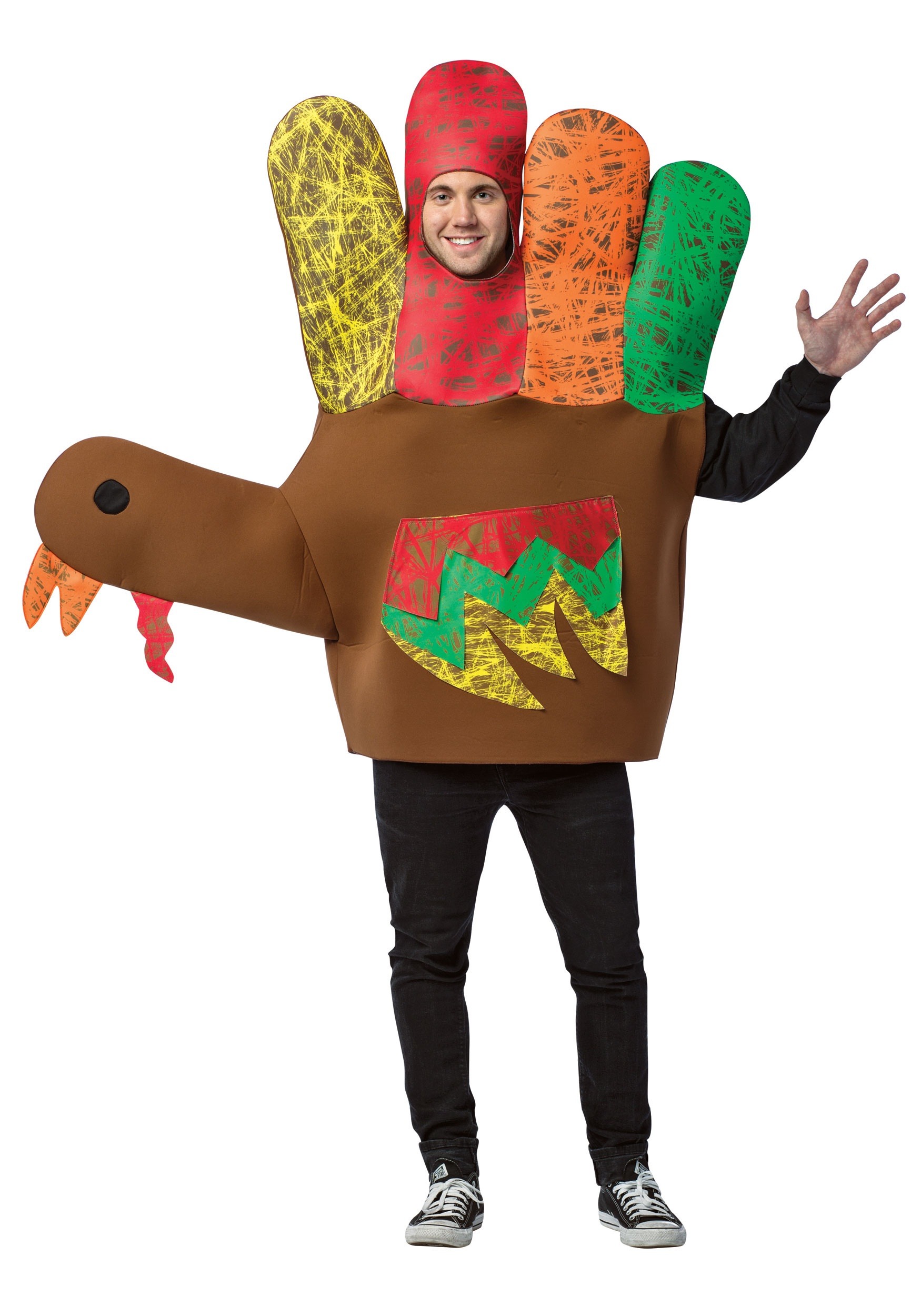 Hand Turkey Costume for Adults
