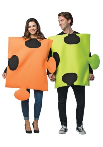 Puzzle Pieces Couple Costume