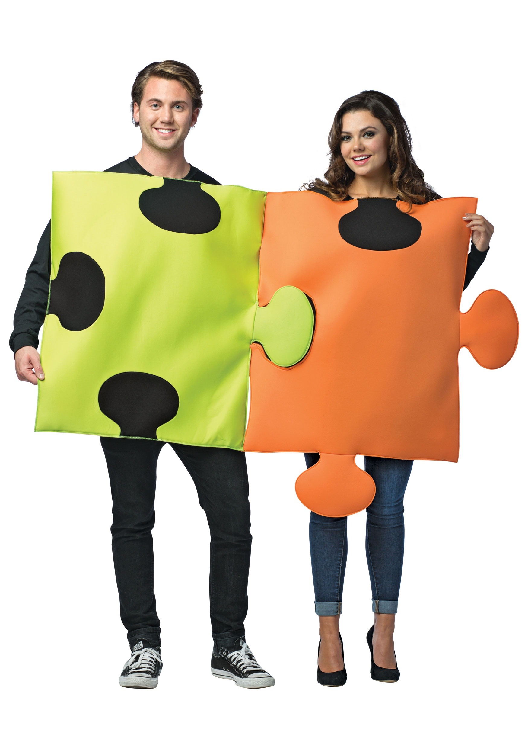 Puzzle Pieces Costume for Couples