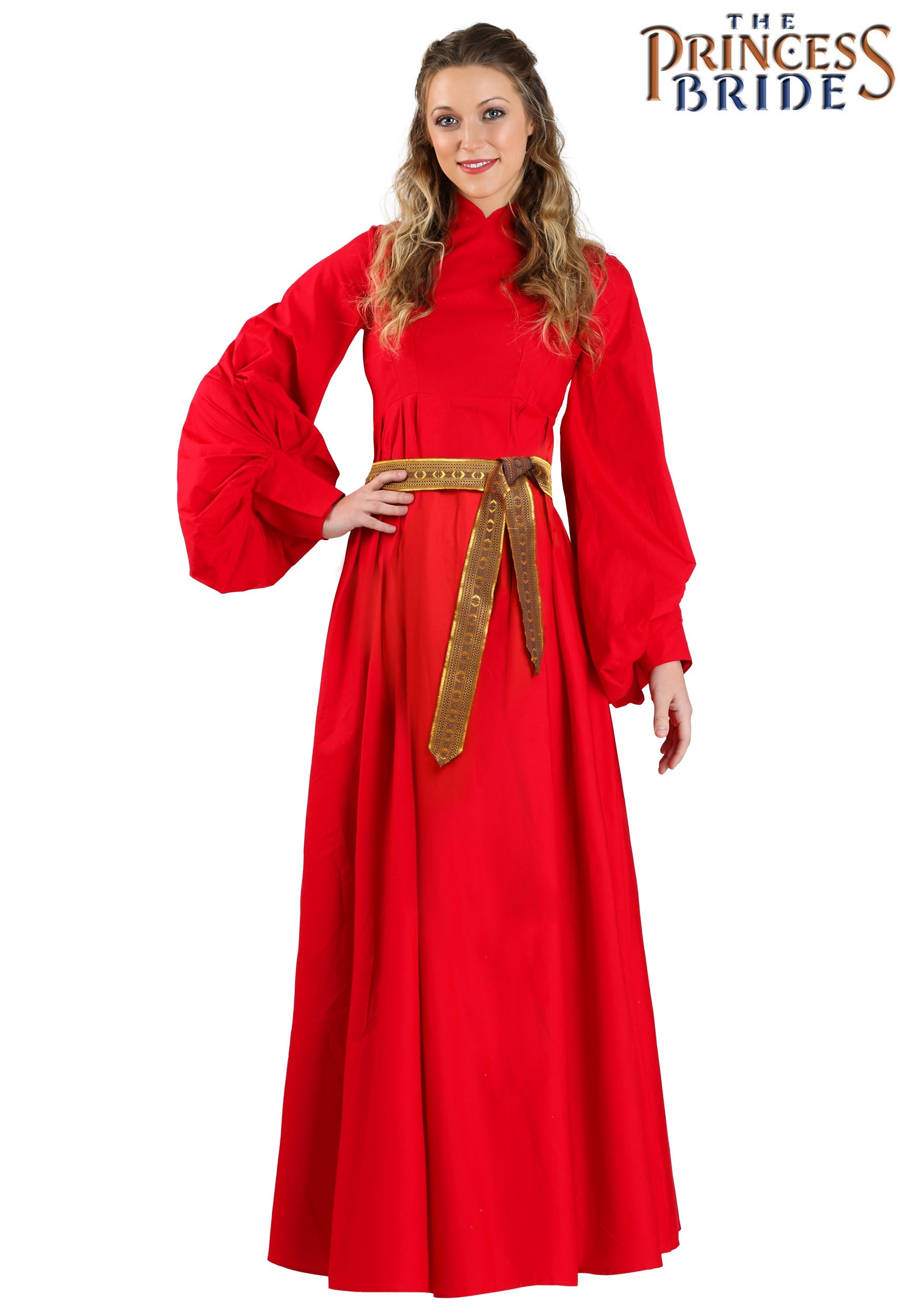 PLUS SIZE BUTTERCUP PEASANT DRESS COSTUME red design women Halloween The Princess Bride