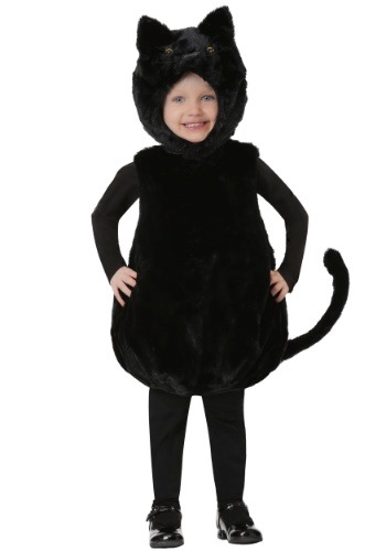 Toddler's Bubble Body Black Kitty Costume