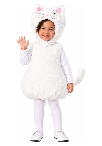 Bubble Body White Kitty Toddler Costume upd