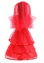 Toddler Gothic Red Wedding Dress Alt 1