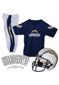 Chargers-NFL Deluxe Helmet/Uniform Set