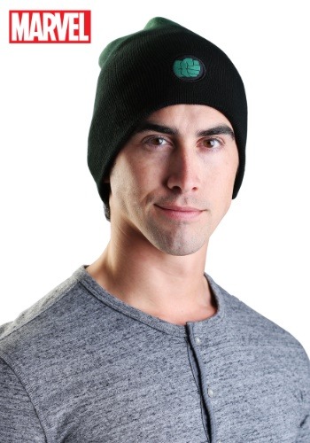 Marvel Hulk Dip-Dye Slouch Knit Hat