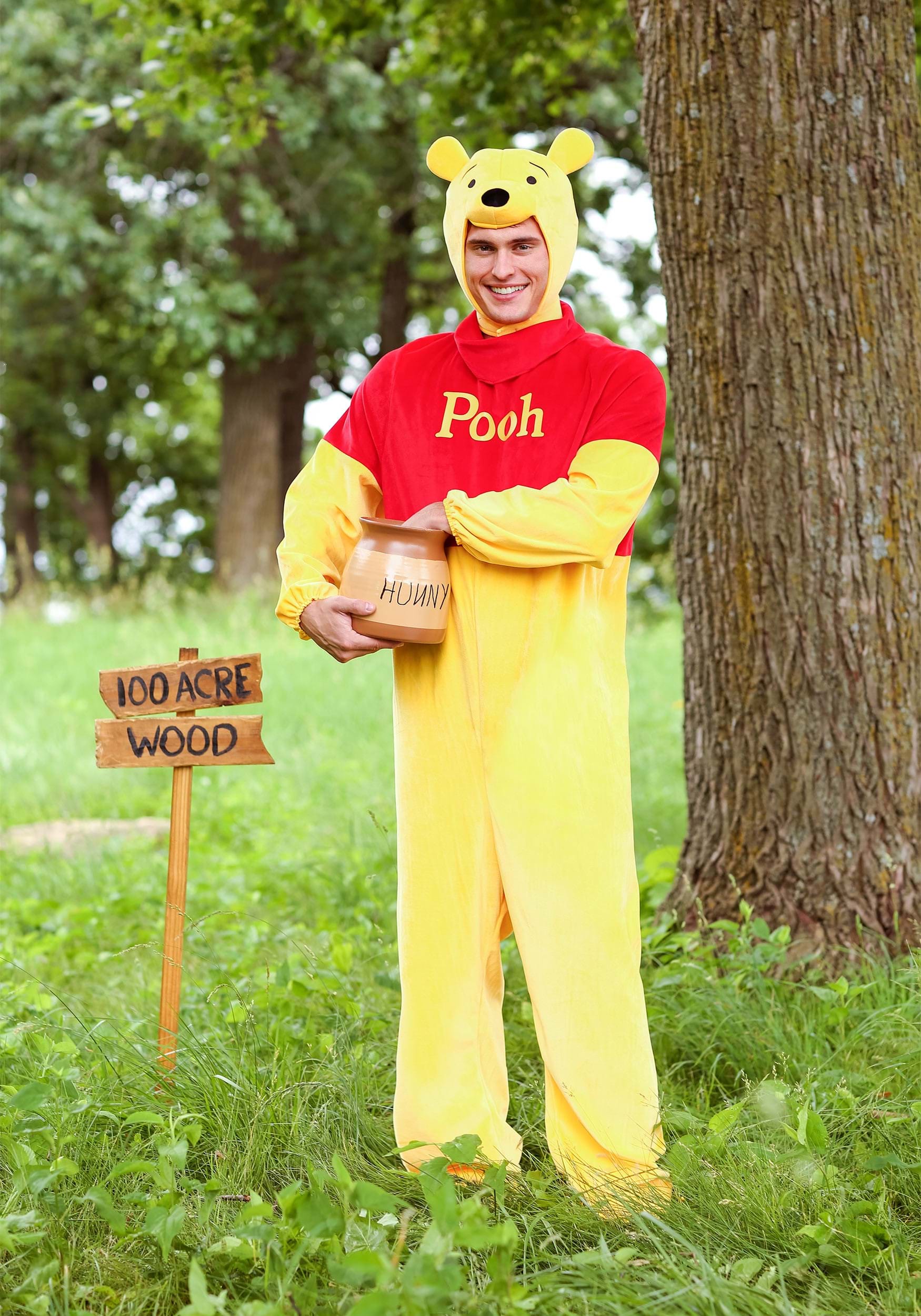 Winnie the Pooh Deluxe Costume for Adults
