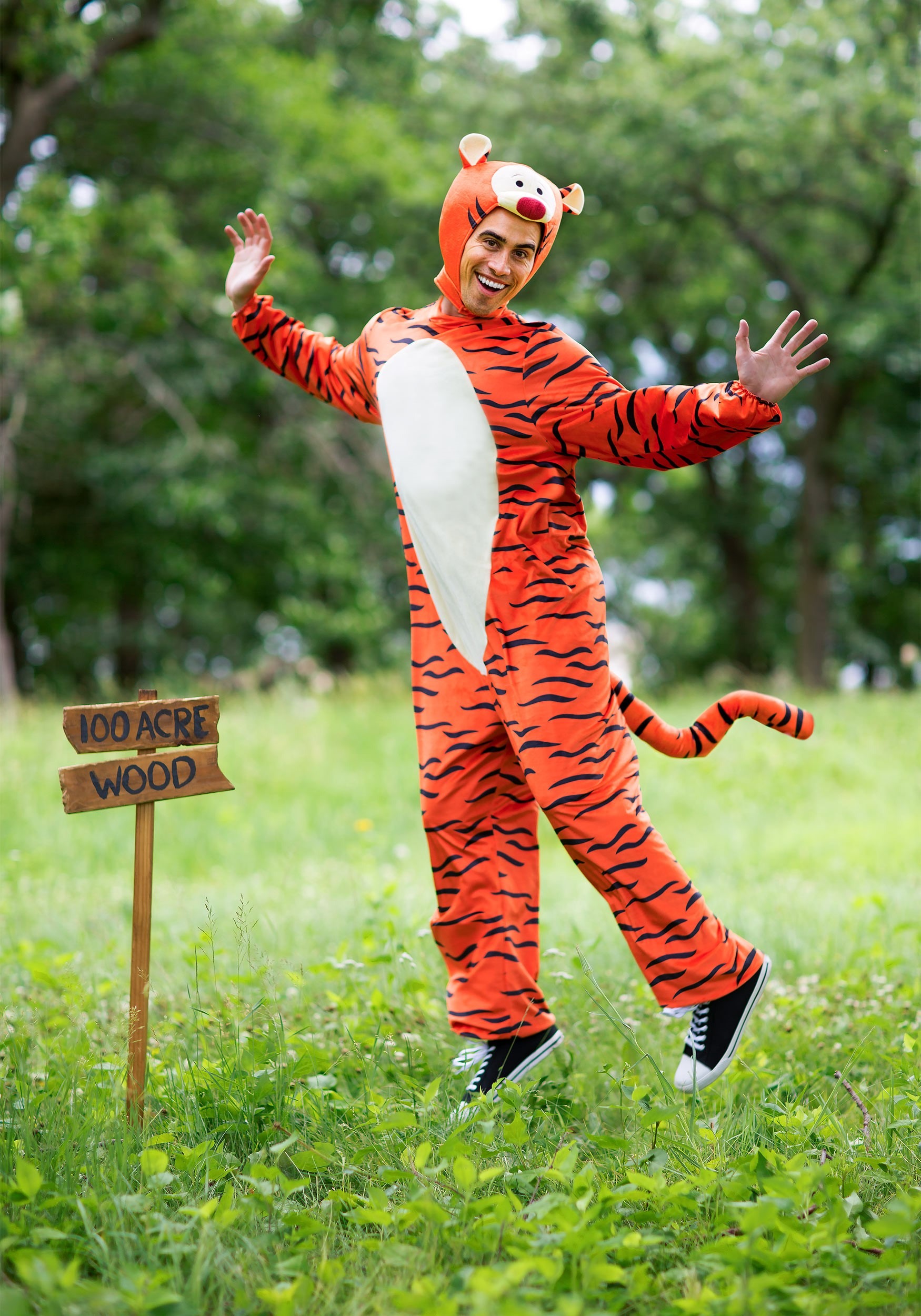 Department Store 2018 Winnie The Pooh Bear Andtigger Mascot Costume Adult Cosplay Dress Parade
