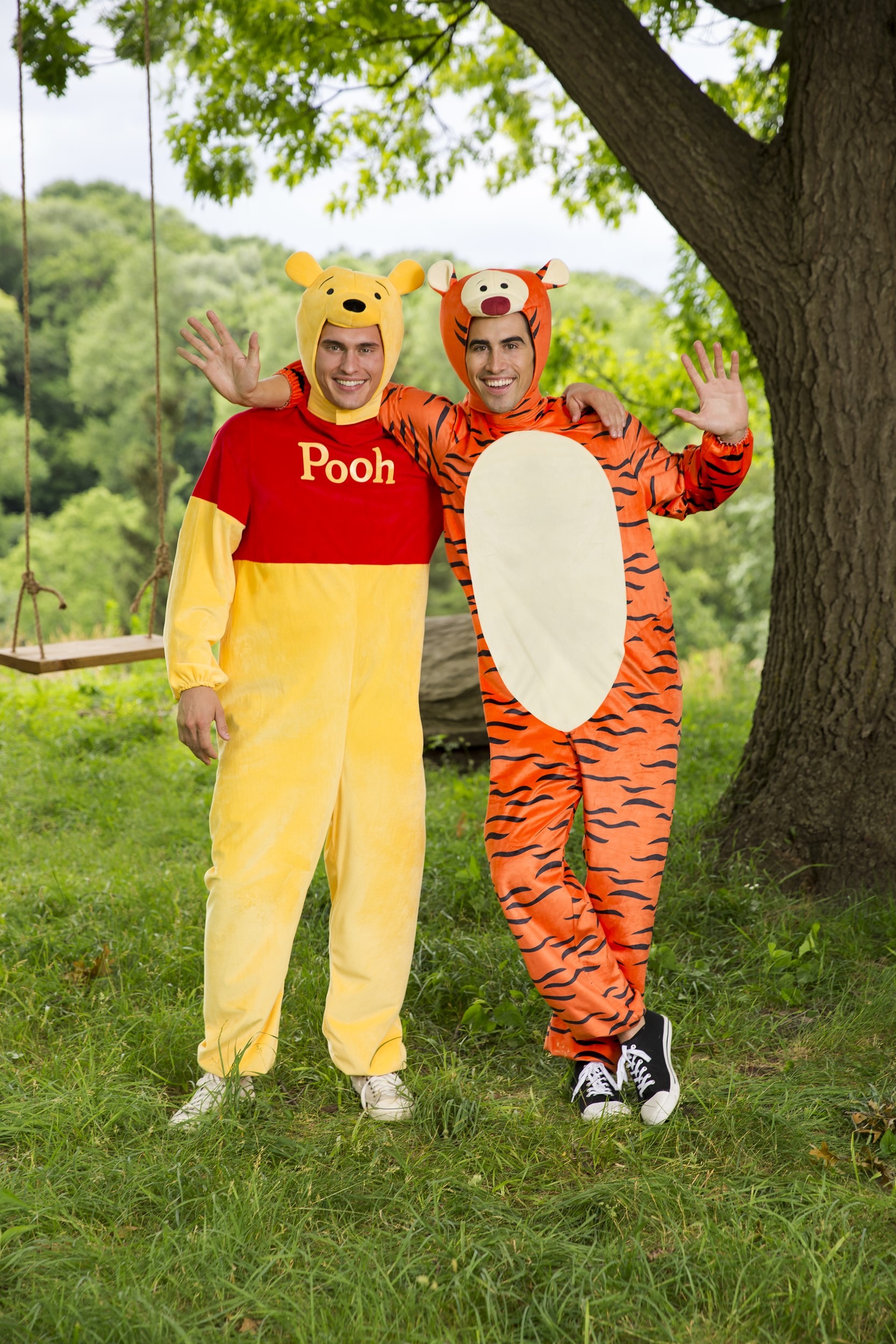 Clothing Shoes And Accessories Hot Adult Winnie The Pooh Bear And Tigger Mascot Costume Cartoon