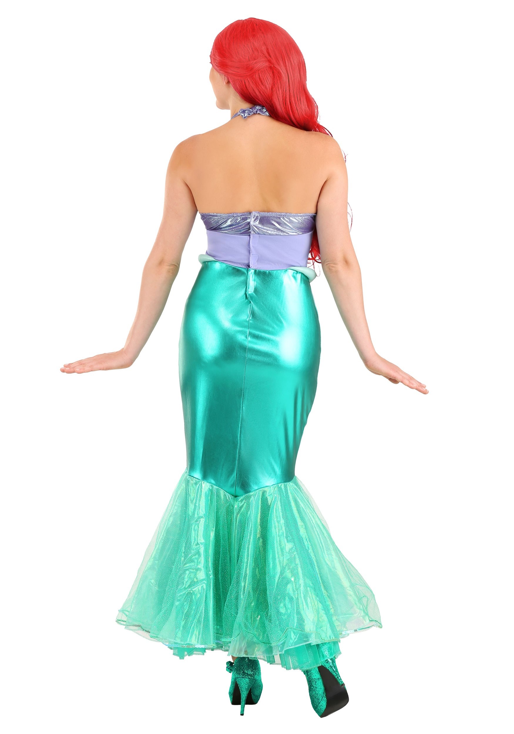 Disney Little Mermaid Ariel Deluxe Costume For Women