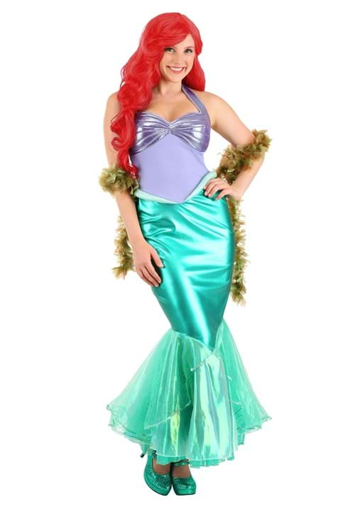 Disney Little Mermaid Ariel Deluxe Costume for Women