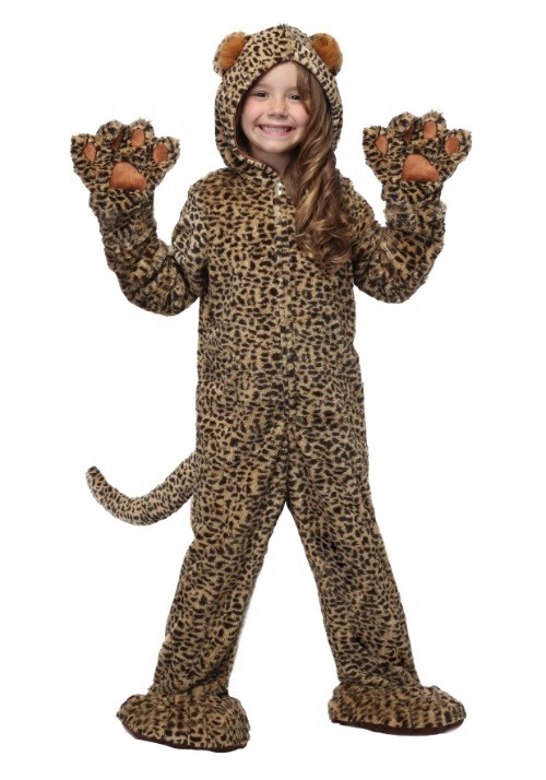 Premium Leopard Halloween Costume for Kids