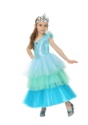 Girls Aquamarine Princess Costume