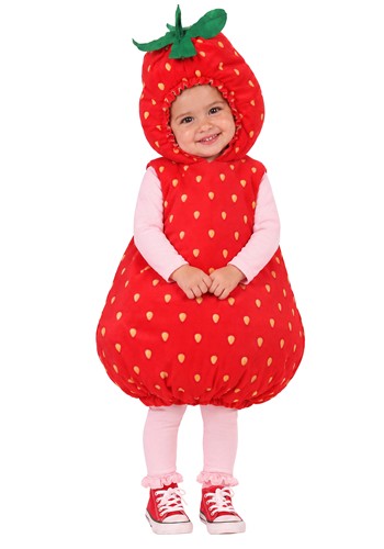 Strawberry Bubble Costume for an Infant/Toddler