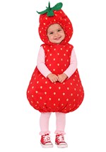 Infant/Toddler Strawberry Bubble Costume Alt 1