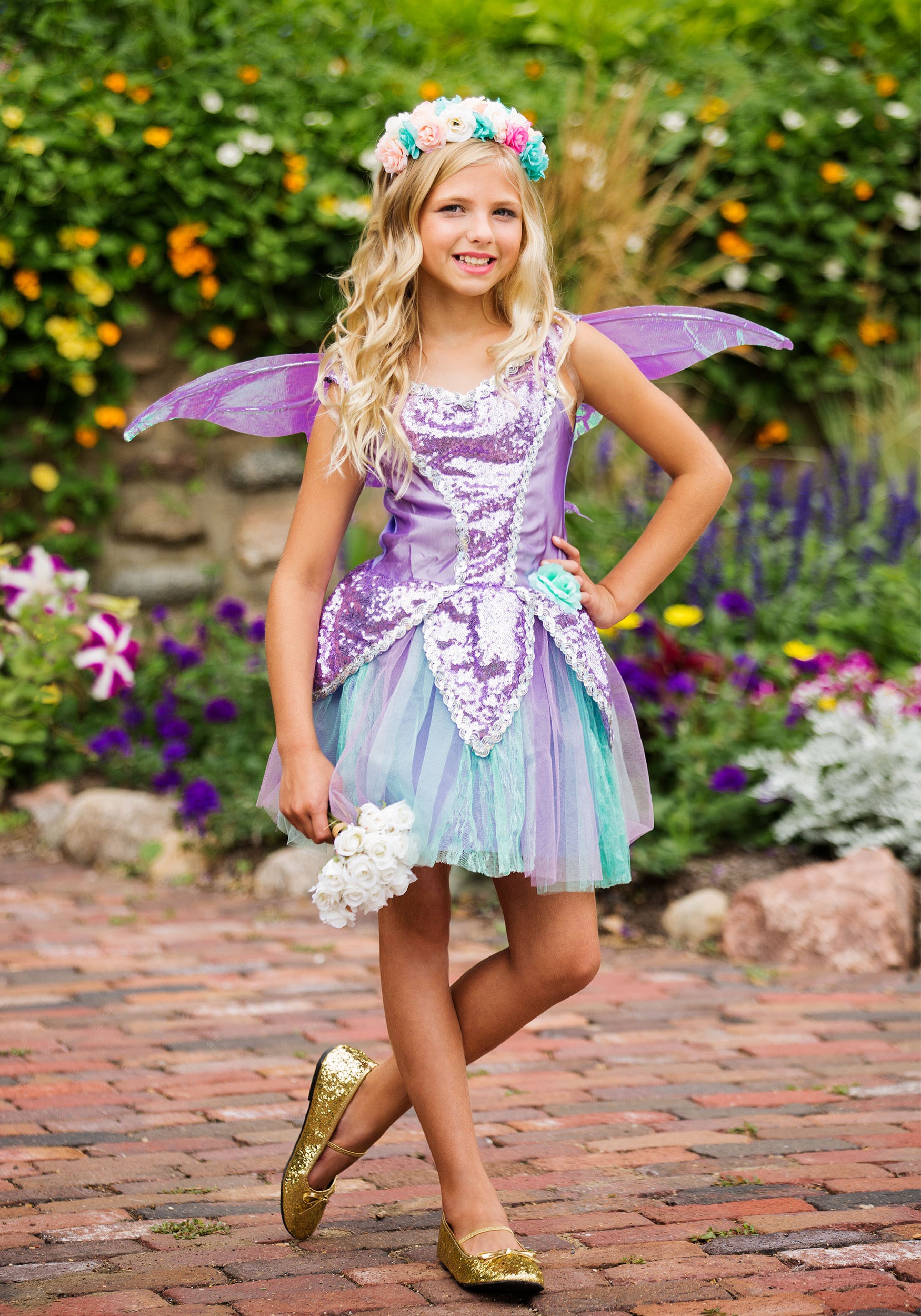 fairy dress girl