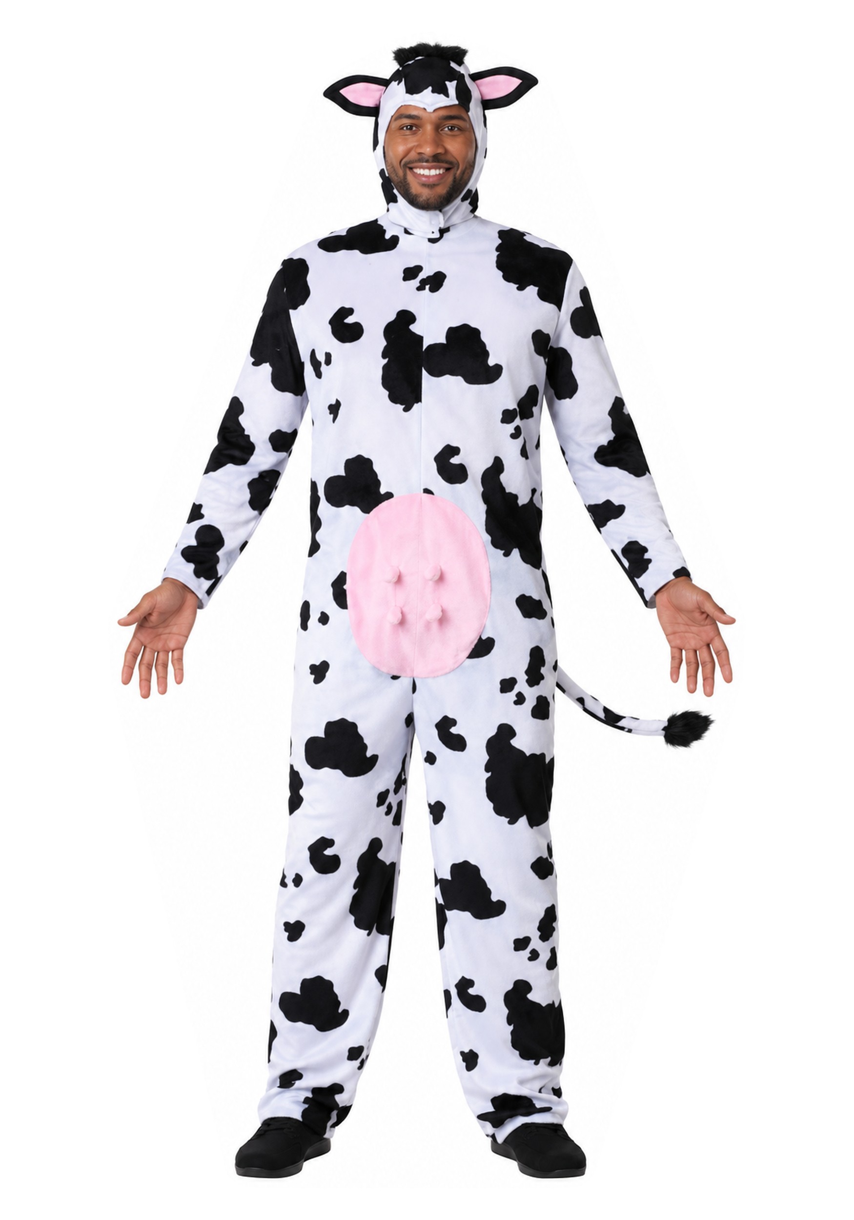 Spotted Cow Adult Costume | Adult Farm Animal Costumes