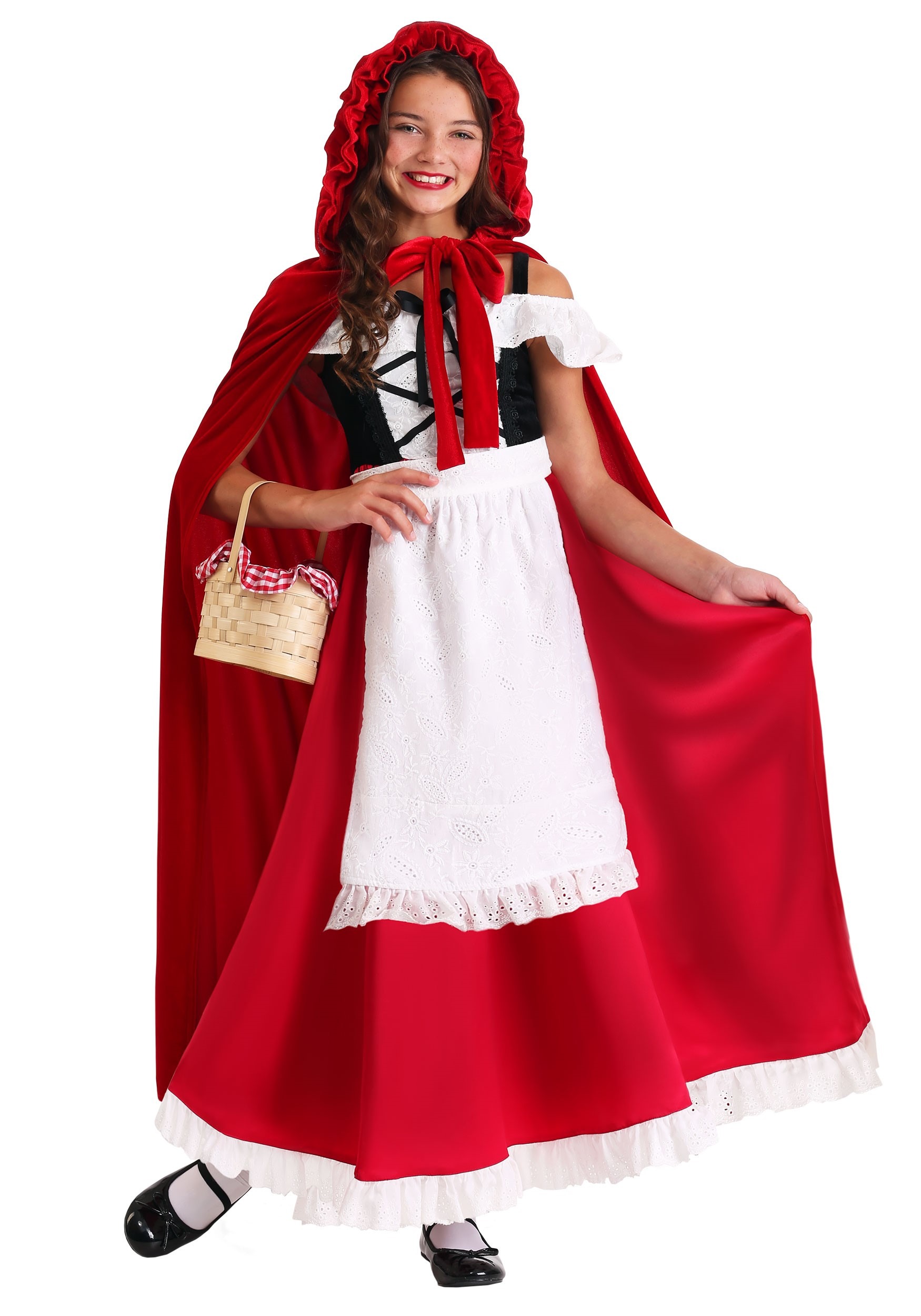 Little red riding hood girls CAPE costume only 