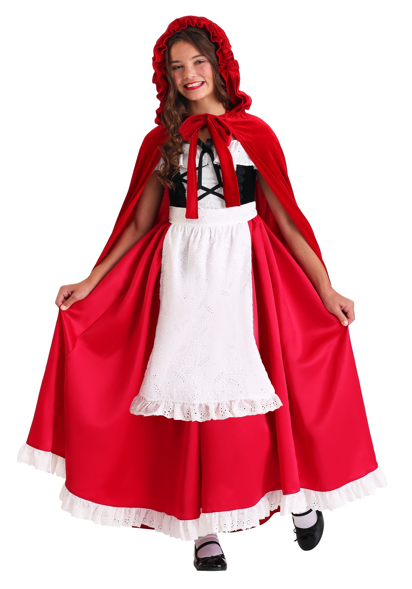 Child's Deluxe Red Riding Hood Costume