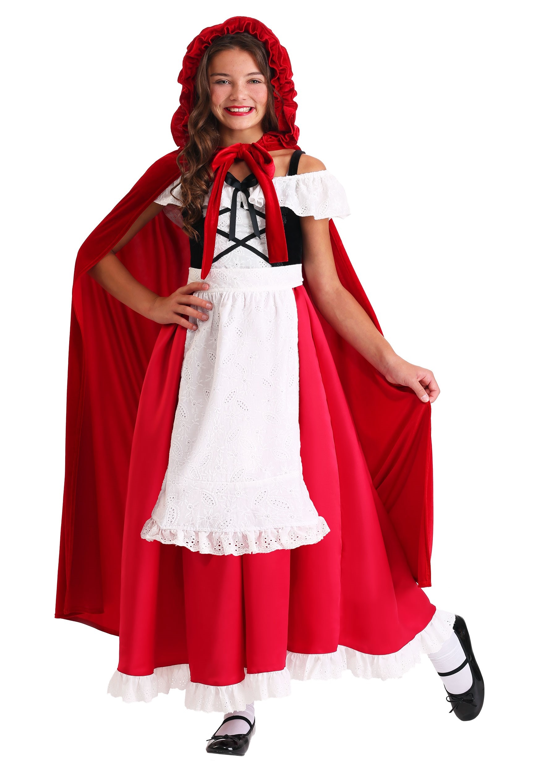 Child's Deluxe Red Riding Hood Costume