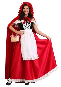 Details about   Halloween Cosplay Masquerade Fancy Dress Little Red Riding Hood Costume Prop