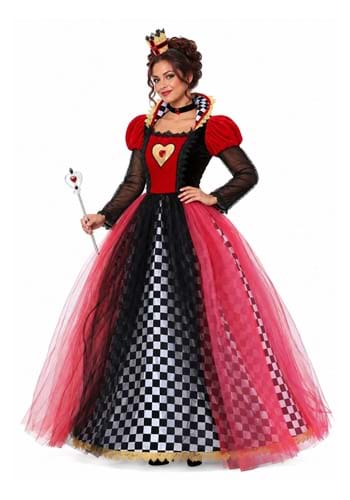 Women's Ravishing Queen of Hearts Costume upd