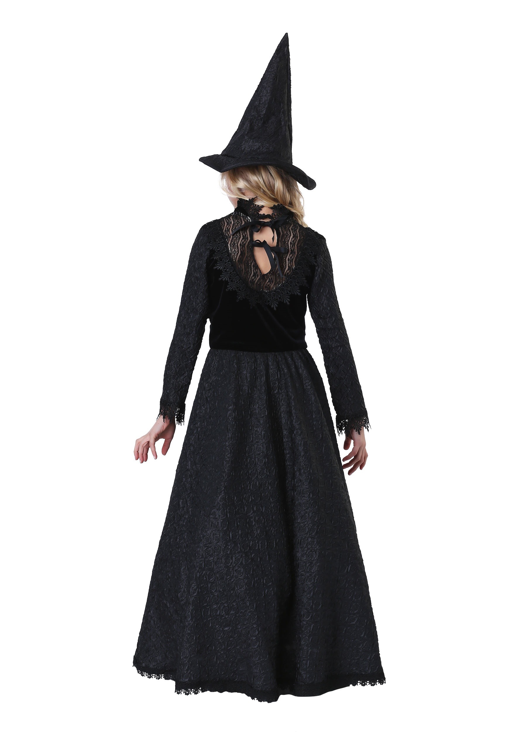 Witches Hat Black Adults Halloween Tall 43cm Fancy Dress Accessory 