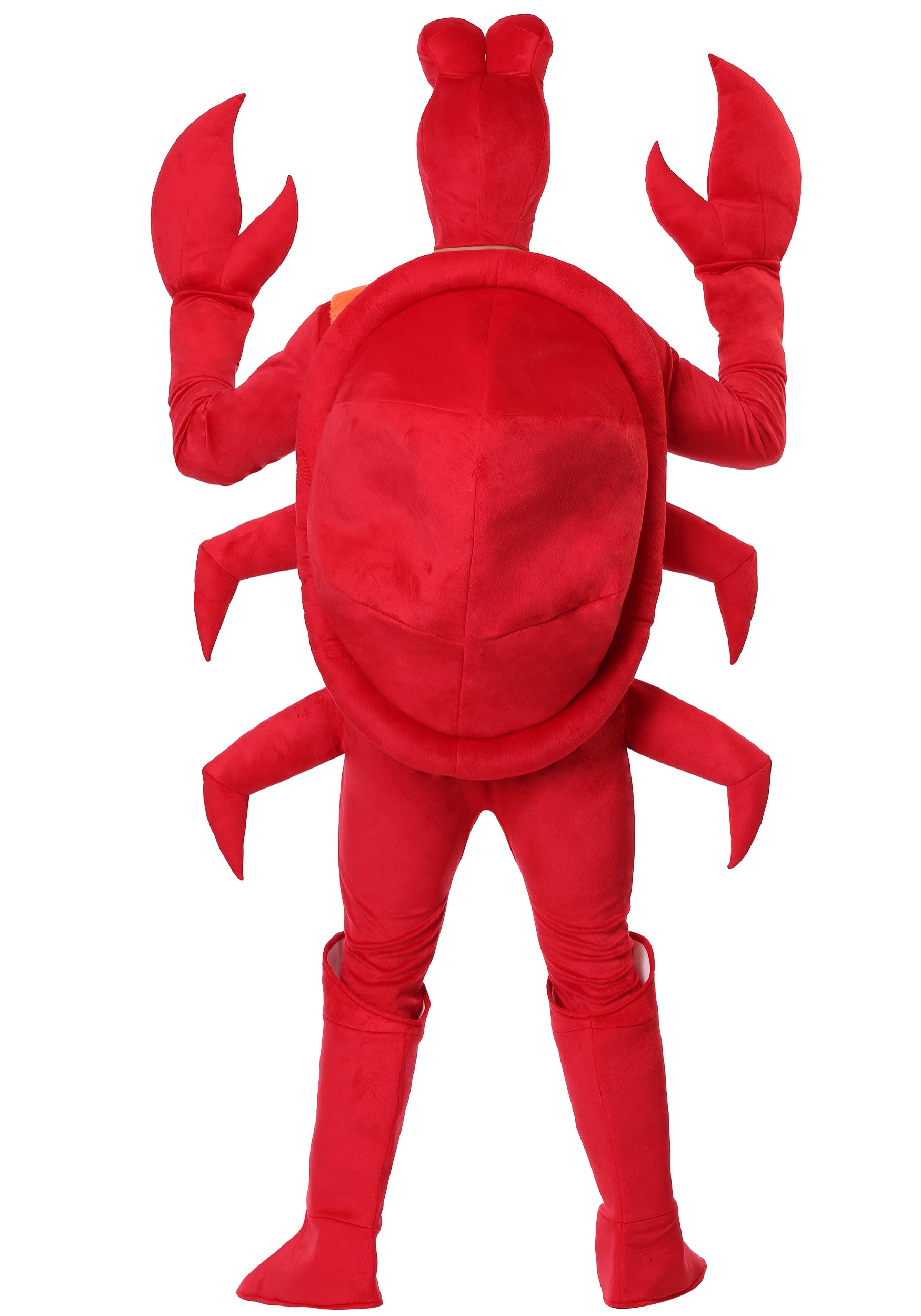 Red Crab Costume for Kids, Sea Creature Dress-Up, Crab Jumpsuit Halloween  Costume