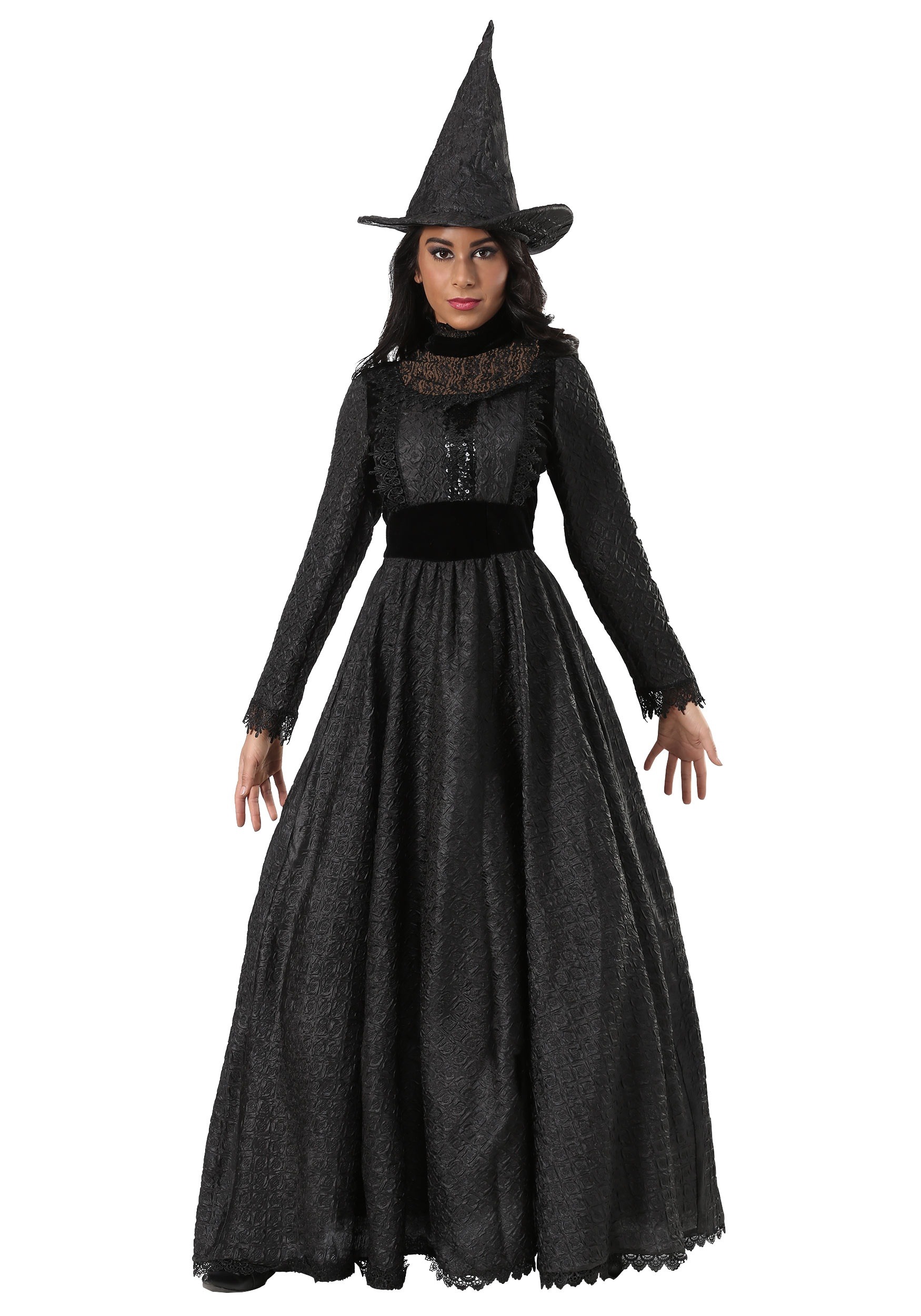 Black Witch Dress Plus Size