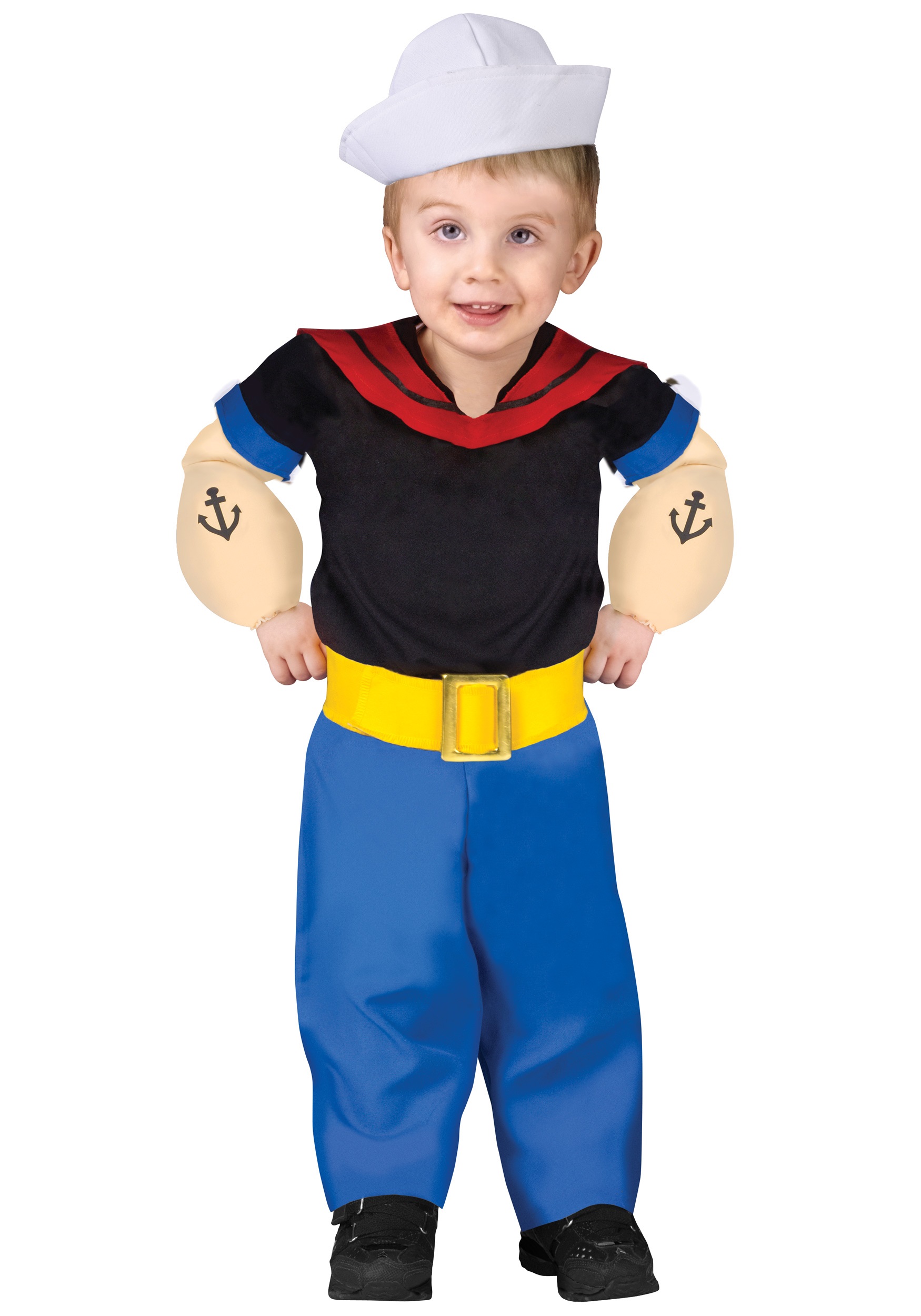 Disfraz de Popeye para niños pequeños Multicolor