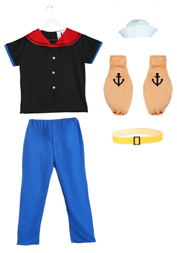 Popeye Adult Costume | Cartoon Halloween Costumes