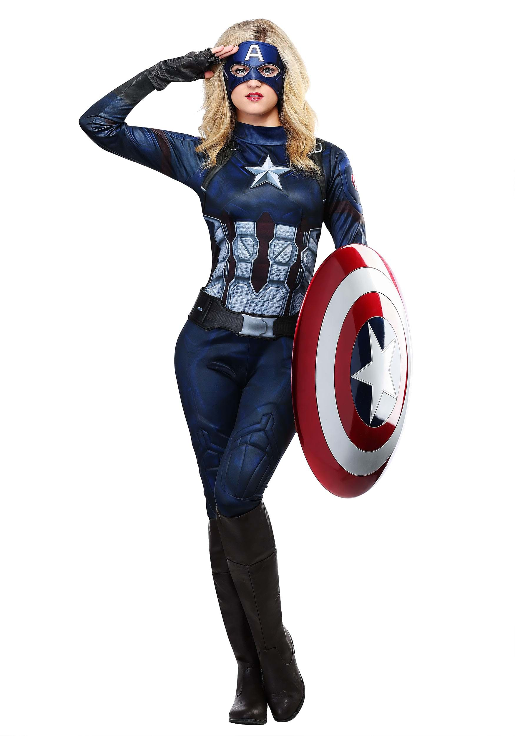 Déguisement Captain America Femme