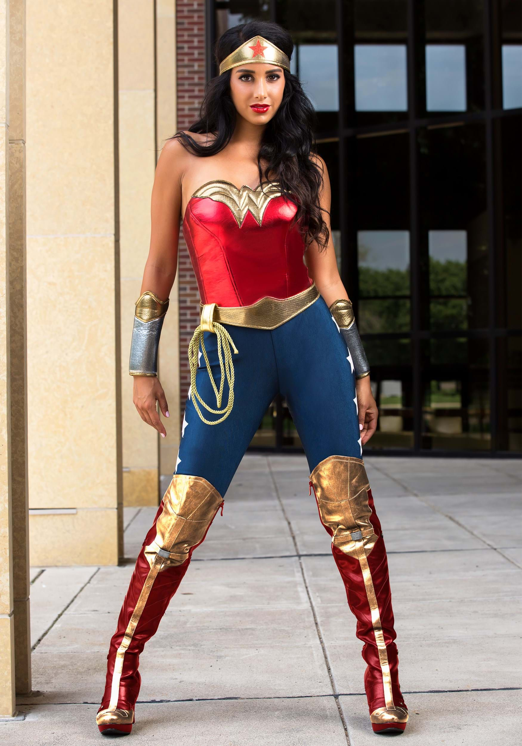 Wonder Girl Superhero Porn - Wonder woman halloween costume - Porn pic