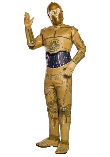 c3po costume girl