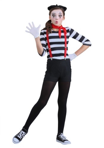 Black and White Kid's Leggings Halloween Dance Harlequin Costume