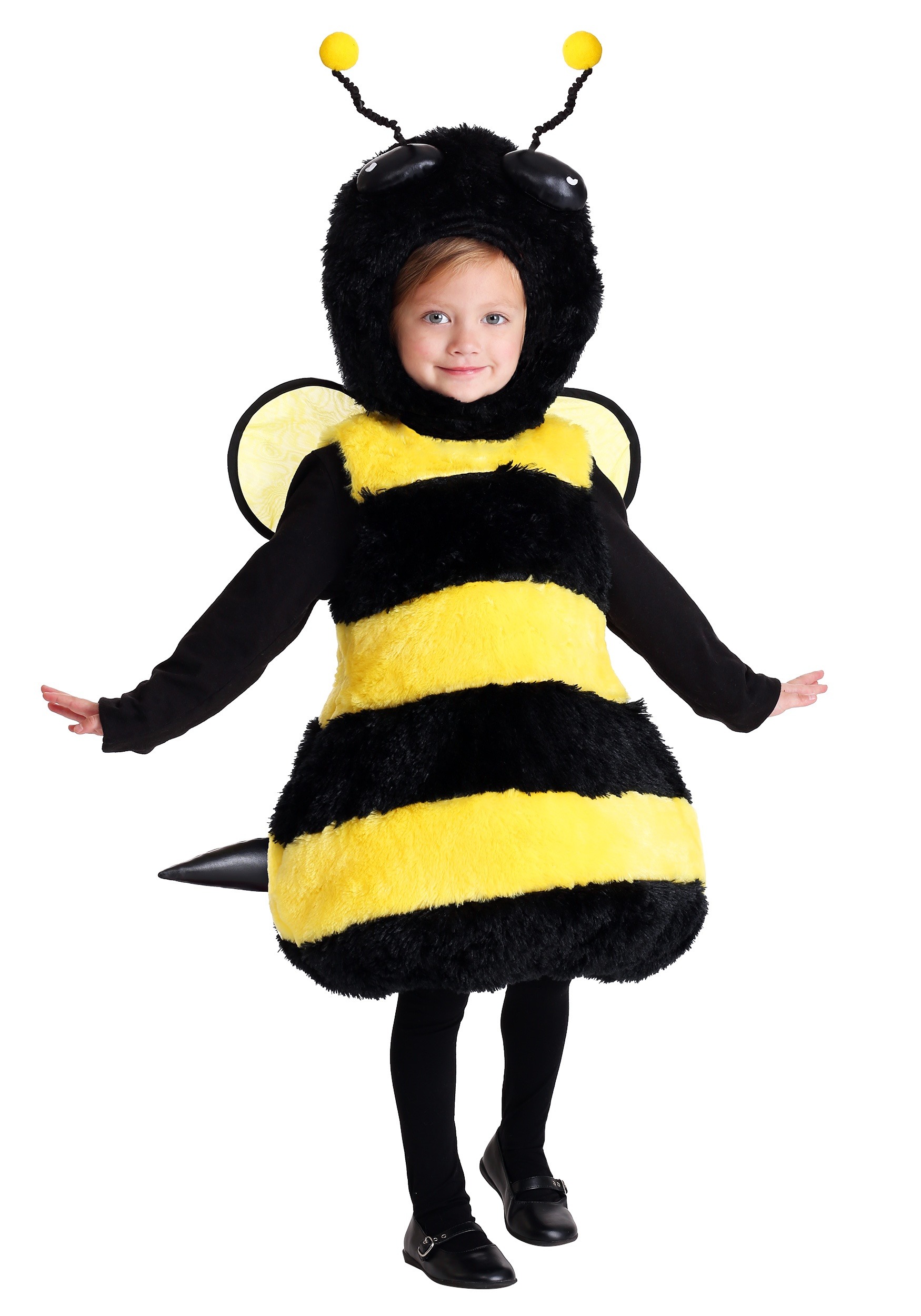 Celebration Halloween Bumble Bee SZ 12/24 Months Yellow/Black Stinger Costume 