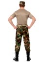 Men's Camo Soldier Costume Back