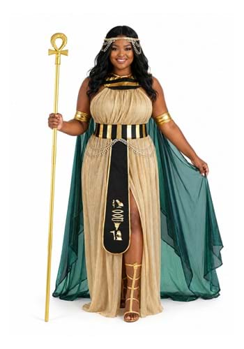 Plus Size All Powerful Cleopatra Costume for Women New Main