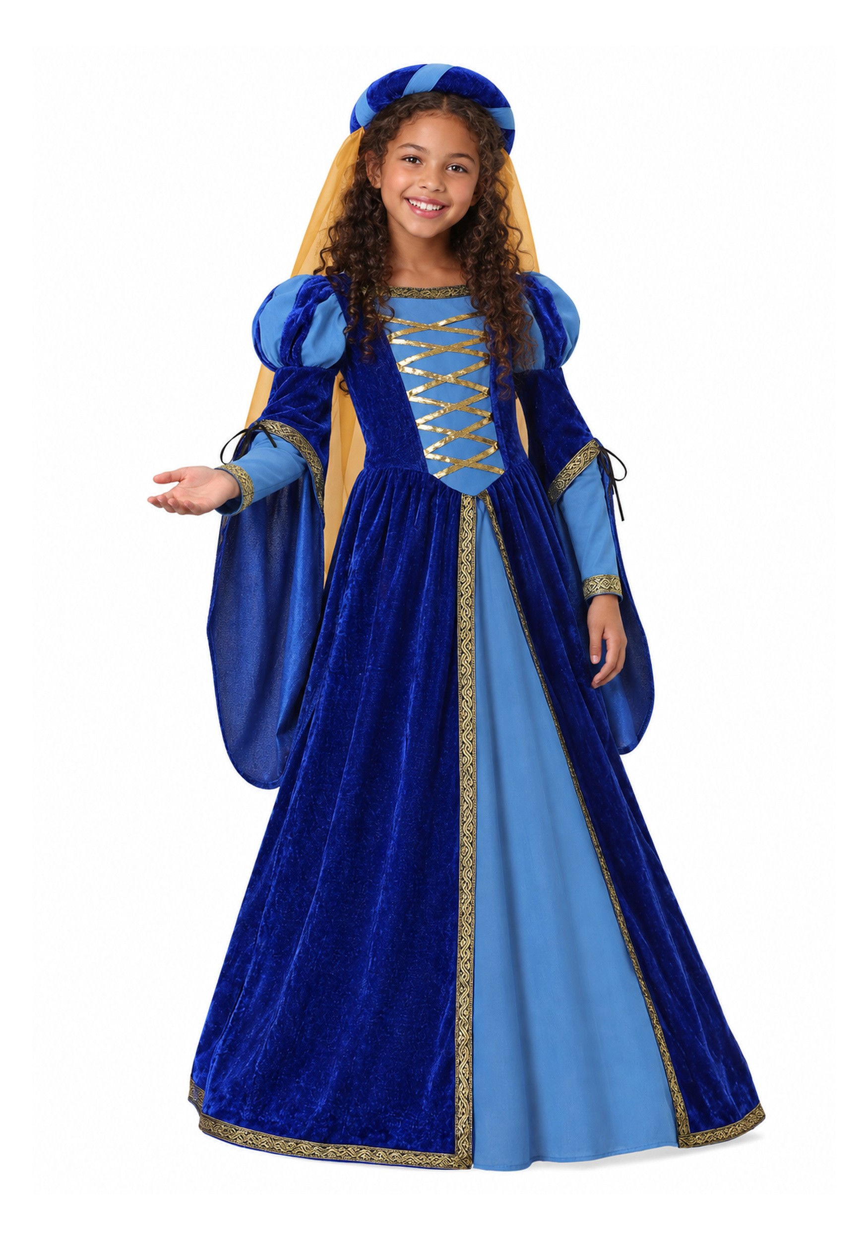 Renaissance Queen Girl's Costume | Renaissance Costumes