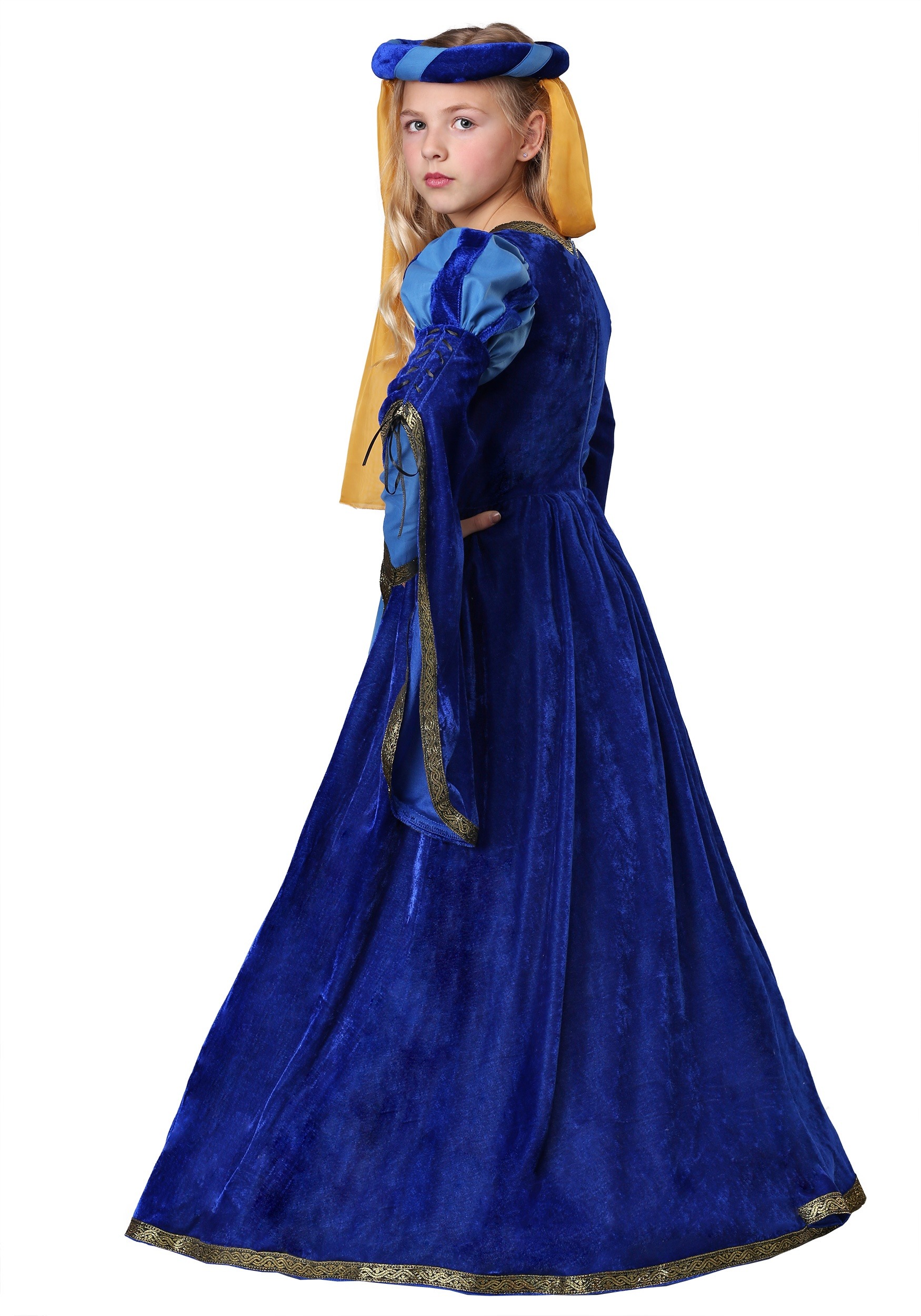 Renaissance Queen For Girls Costume