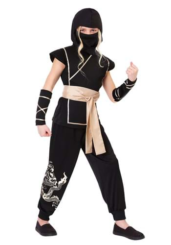 Kid's Regal Blue Ninja Costume