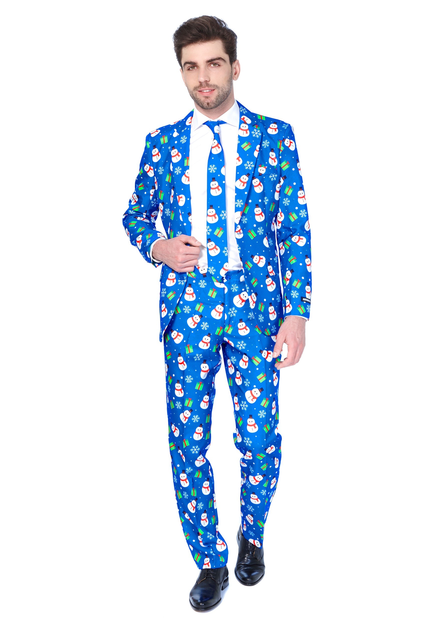 Men's Blue Snowman Suitmeister Suit