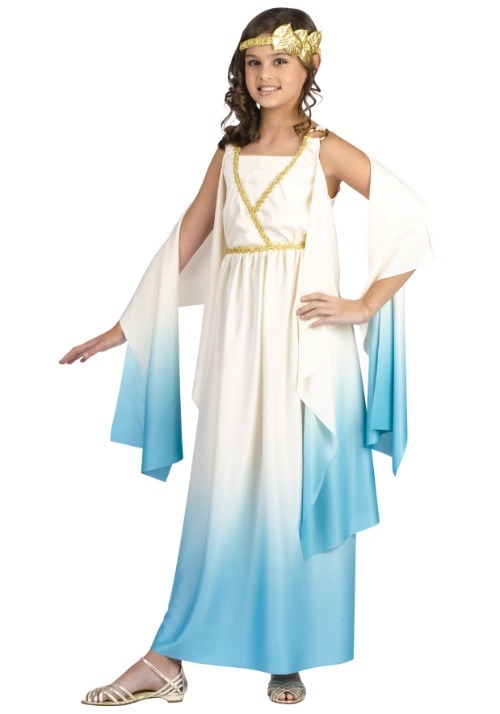 Greek Goddess Costume for Girls | Girls Decade Costumes