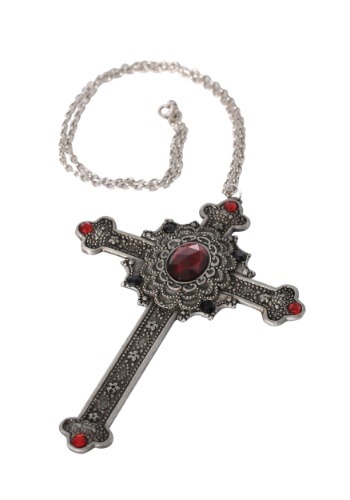 Gothic Cross Nun Necklace | Costume Jewelry