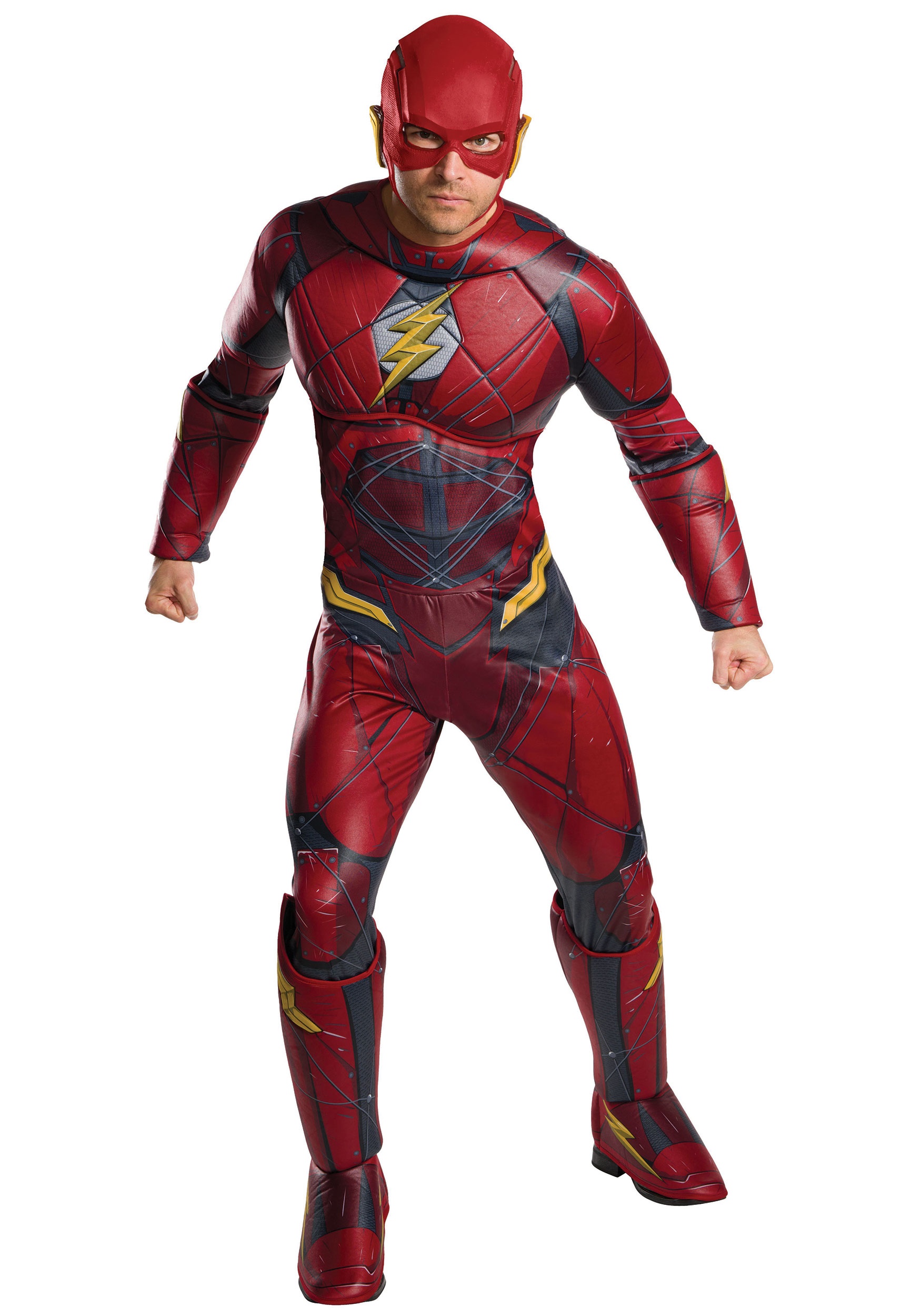 Justice League Adult Deluxe Flash Multicolor Colombia