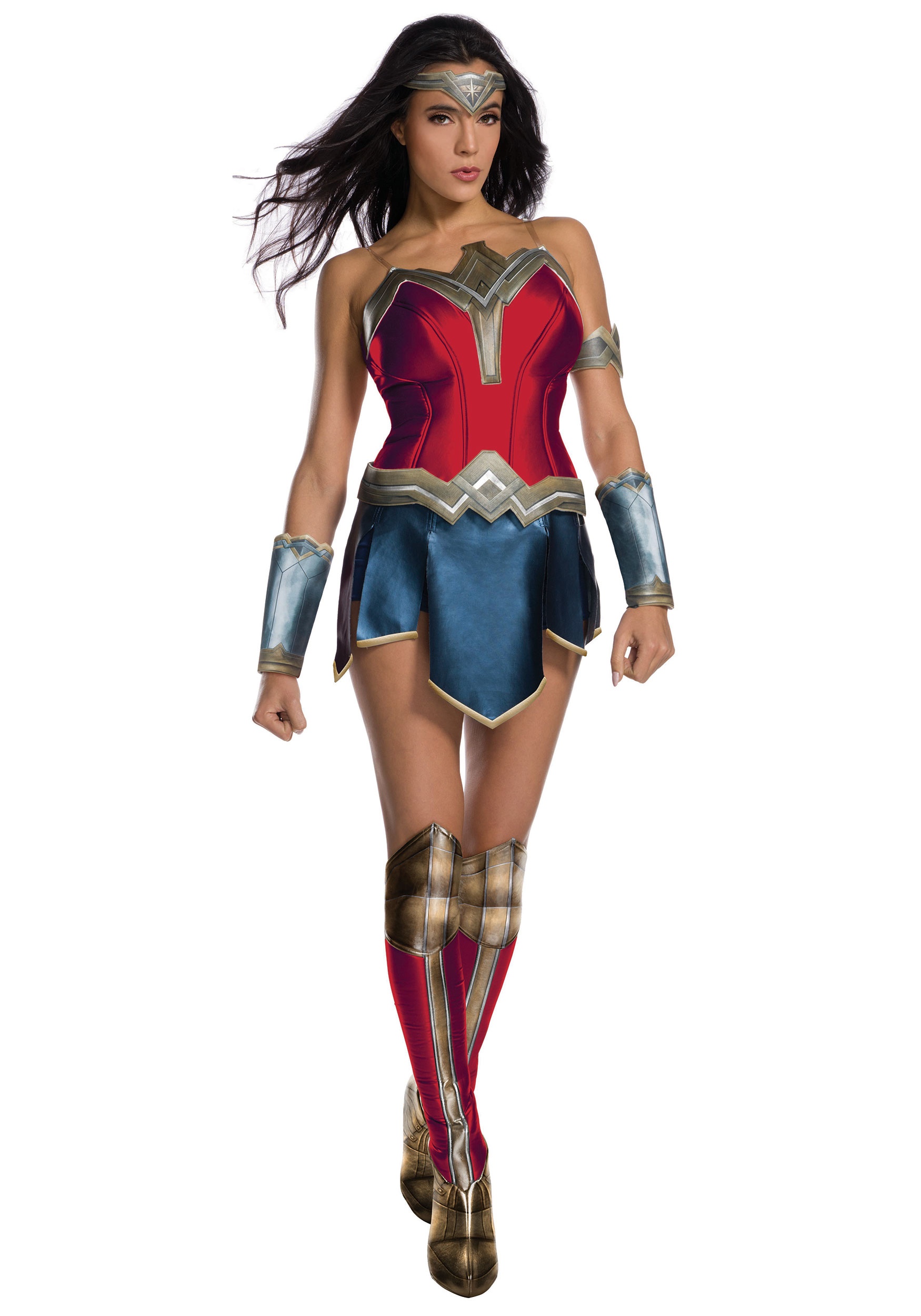 Justice League Adult Deluxe Wonder Woman Multicolor