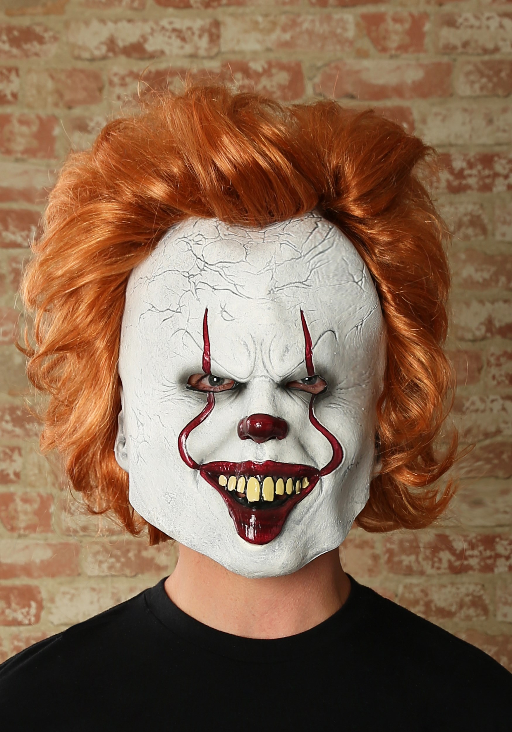 tekort filter Vleien IT Movie Pennywise Deluxe Mask for Adults