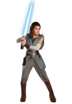 Star Wars The Last Jedi Super Deluxe Rey Adult Costume