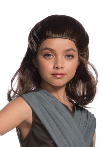 Star Wars The Last Jedi Rey Wig for Kids