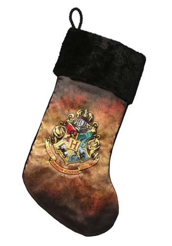 Christmas Stocking Harry Potter Hogwarts Crest